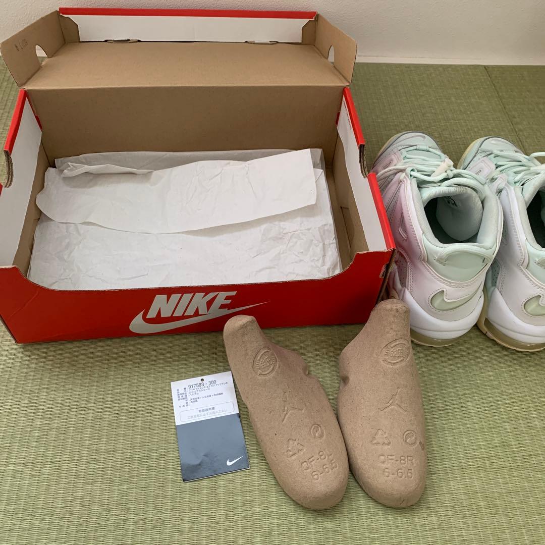 Nike Air More Uptempo ホワイト/ミント