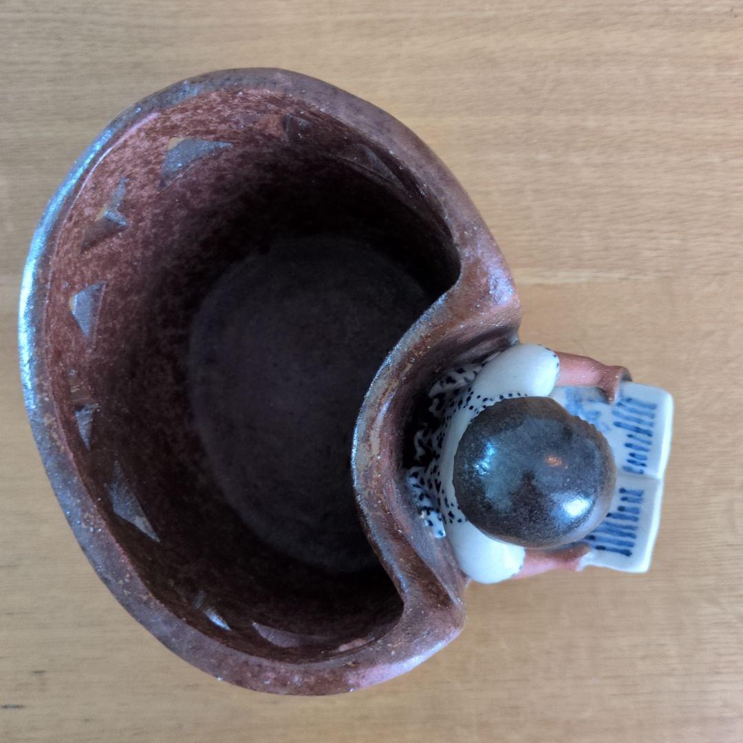 和田万里子氏　陶人形置物