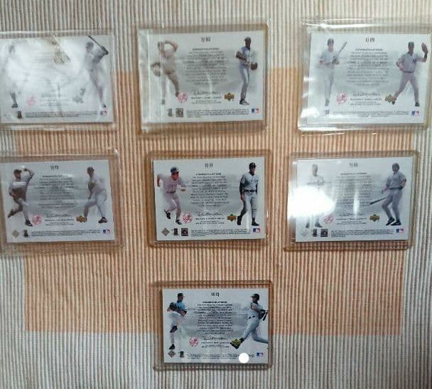 MLB ヤンキース カード 7枚セット