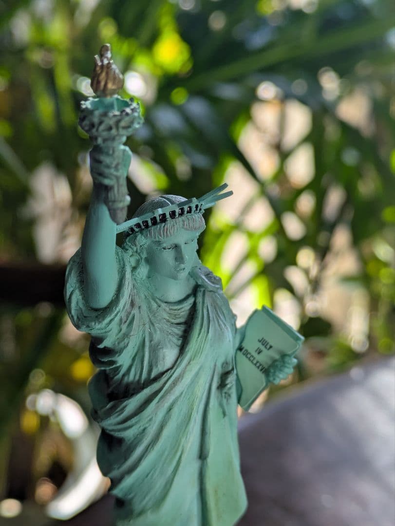 希少 公式限定品！美しい 自由の女神 像 証明書付 アメリカ