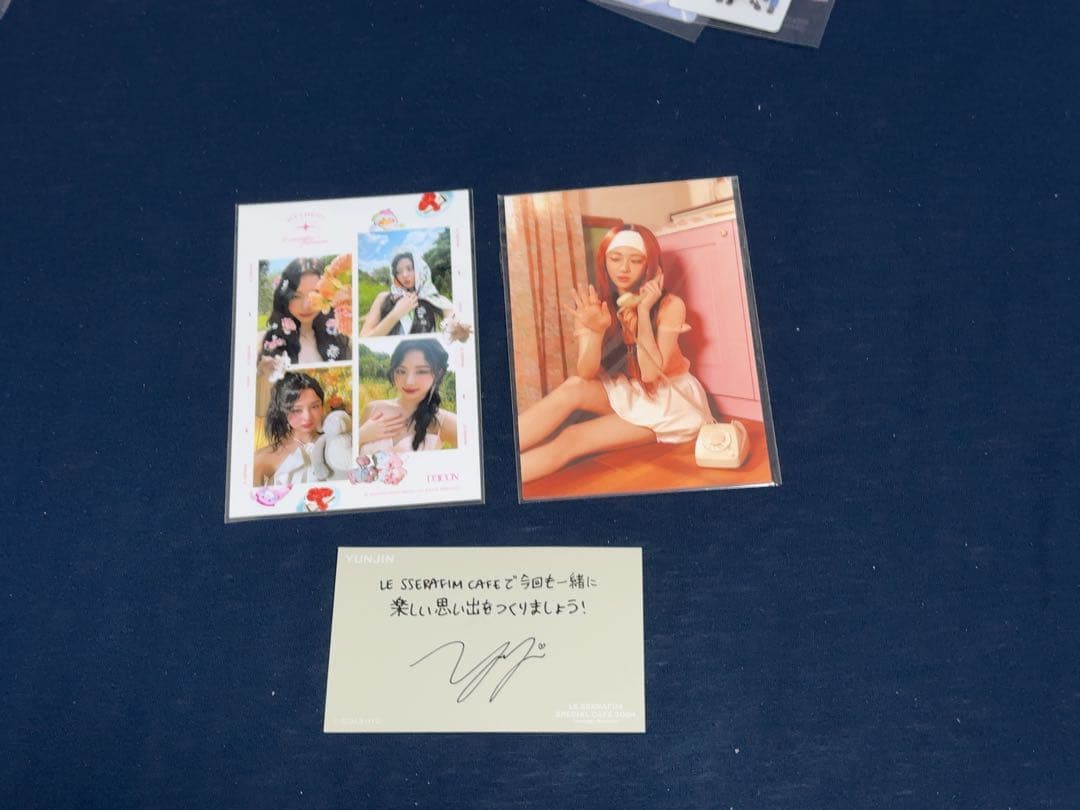 [卒業します]LESSERAFIM ユンジン トレカ　他