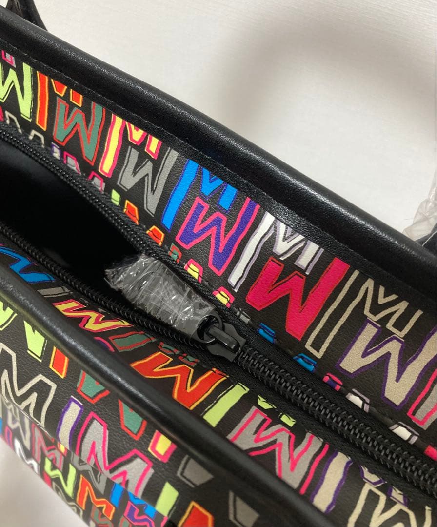 新品 パーリーゲイツ マスターバニー 総柄プリント カートバッグ 黒 兼用モデル