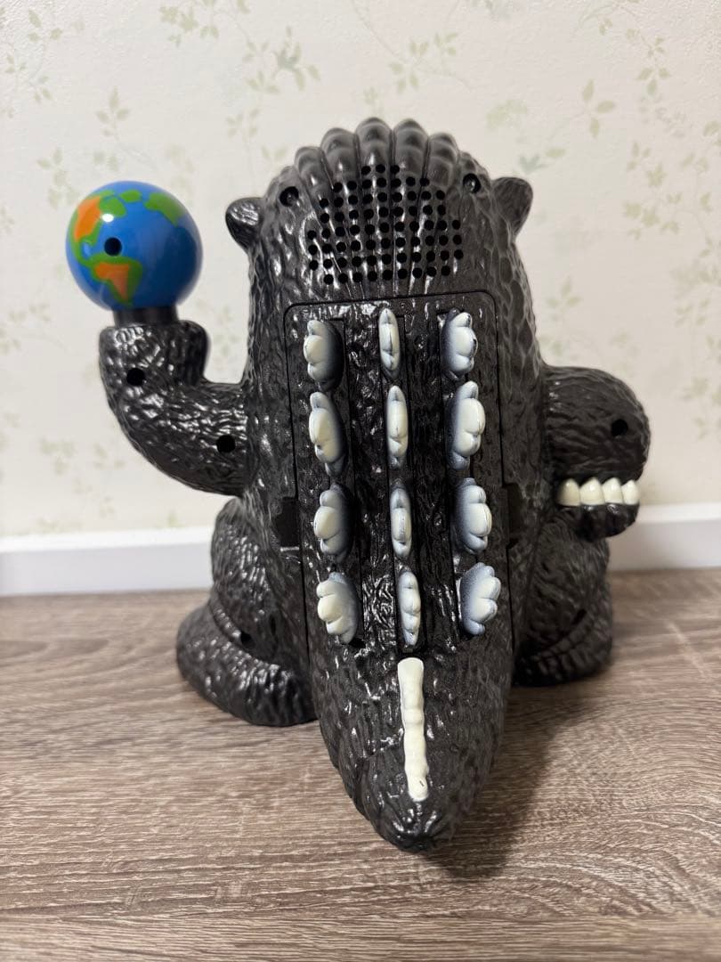 ゴジラ　目覚まし時計　動作確認済　フィギュア型