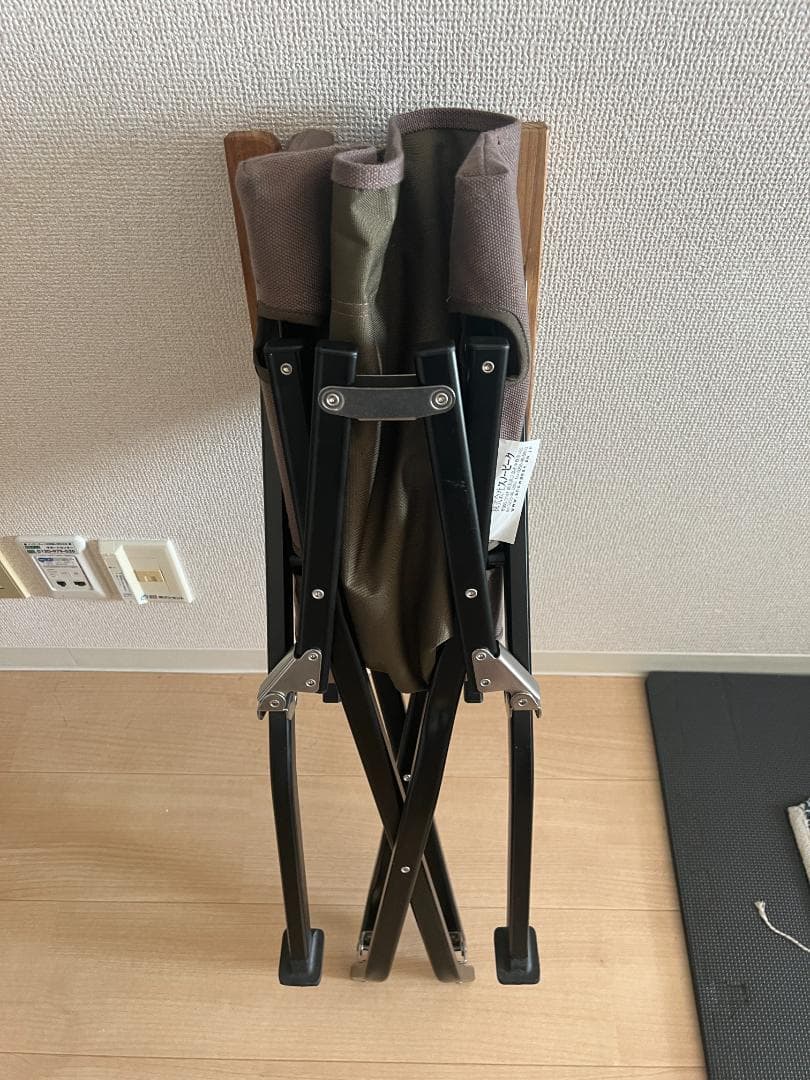 （美品）( peak) ローチェアショートグレー LV-093GY