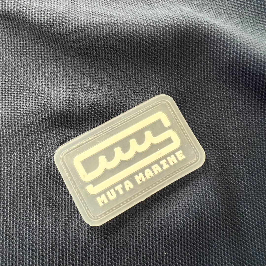 muta MARINE ムータマリン　ロゴマーク　モックネック　シャツ　メンズ