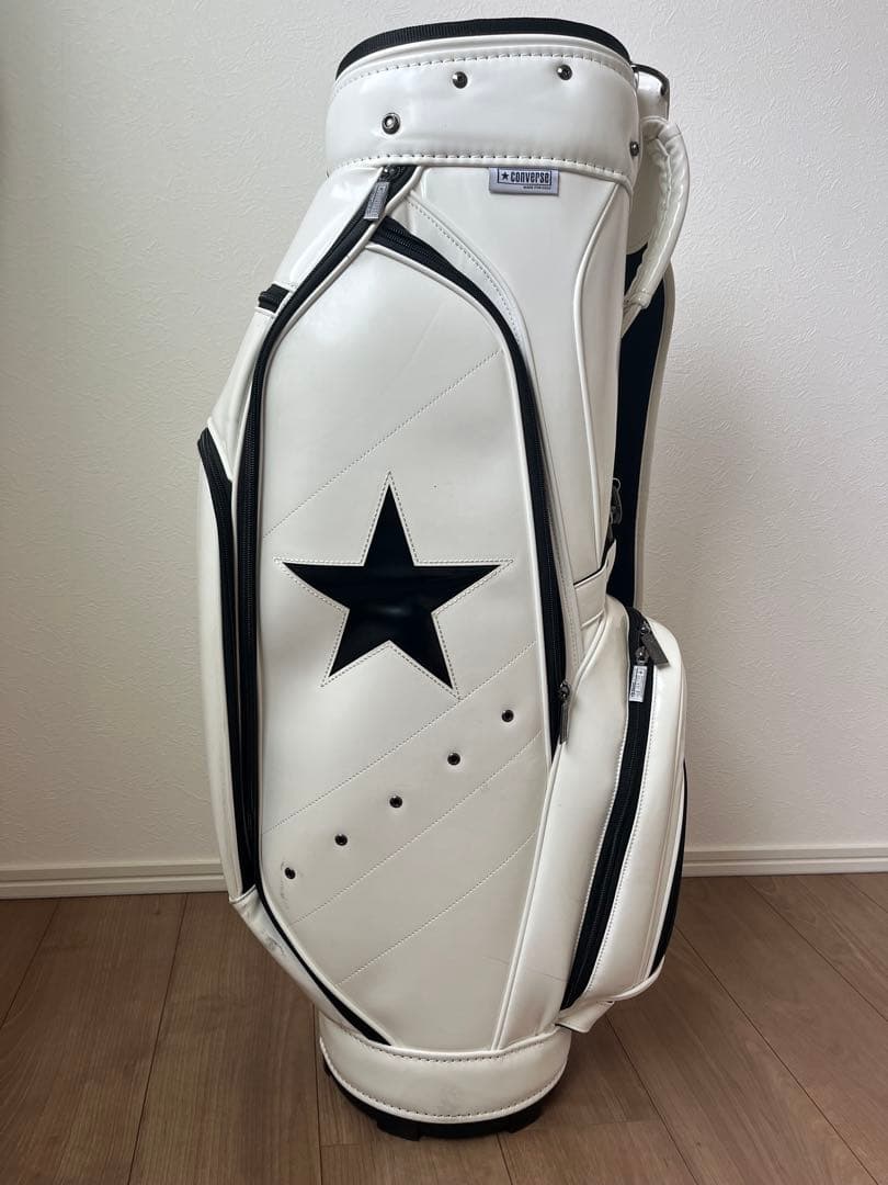 CONVERSE ホワイト キャディバッグ