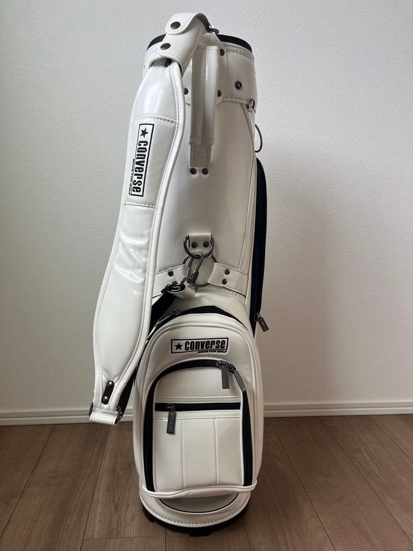 CONVERSE ホワイト キャディバッグ