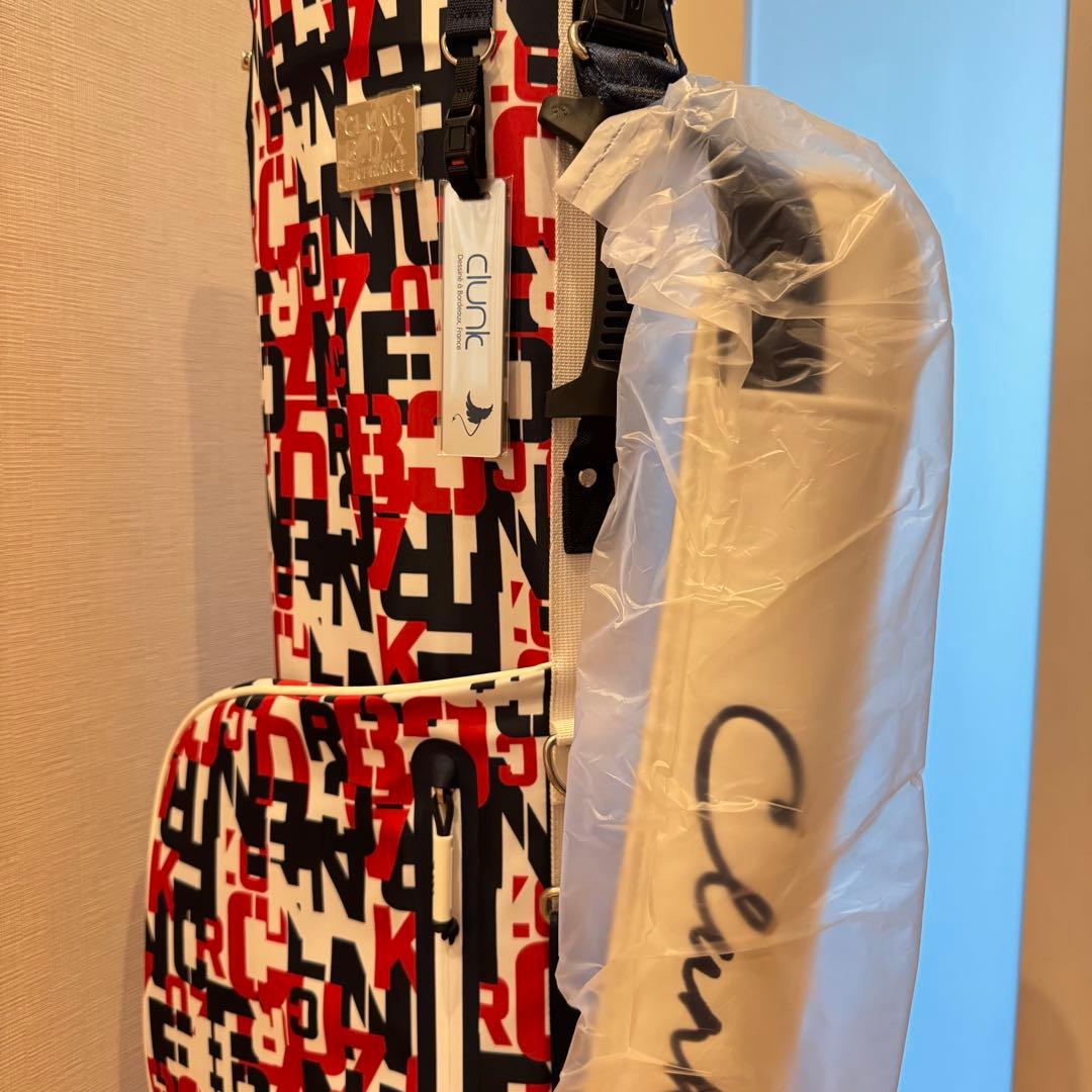 新品未使用！クランク(CLUNK)キャディバッグ 軽量 スタンド式 9型