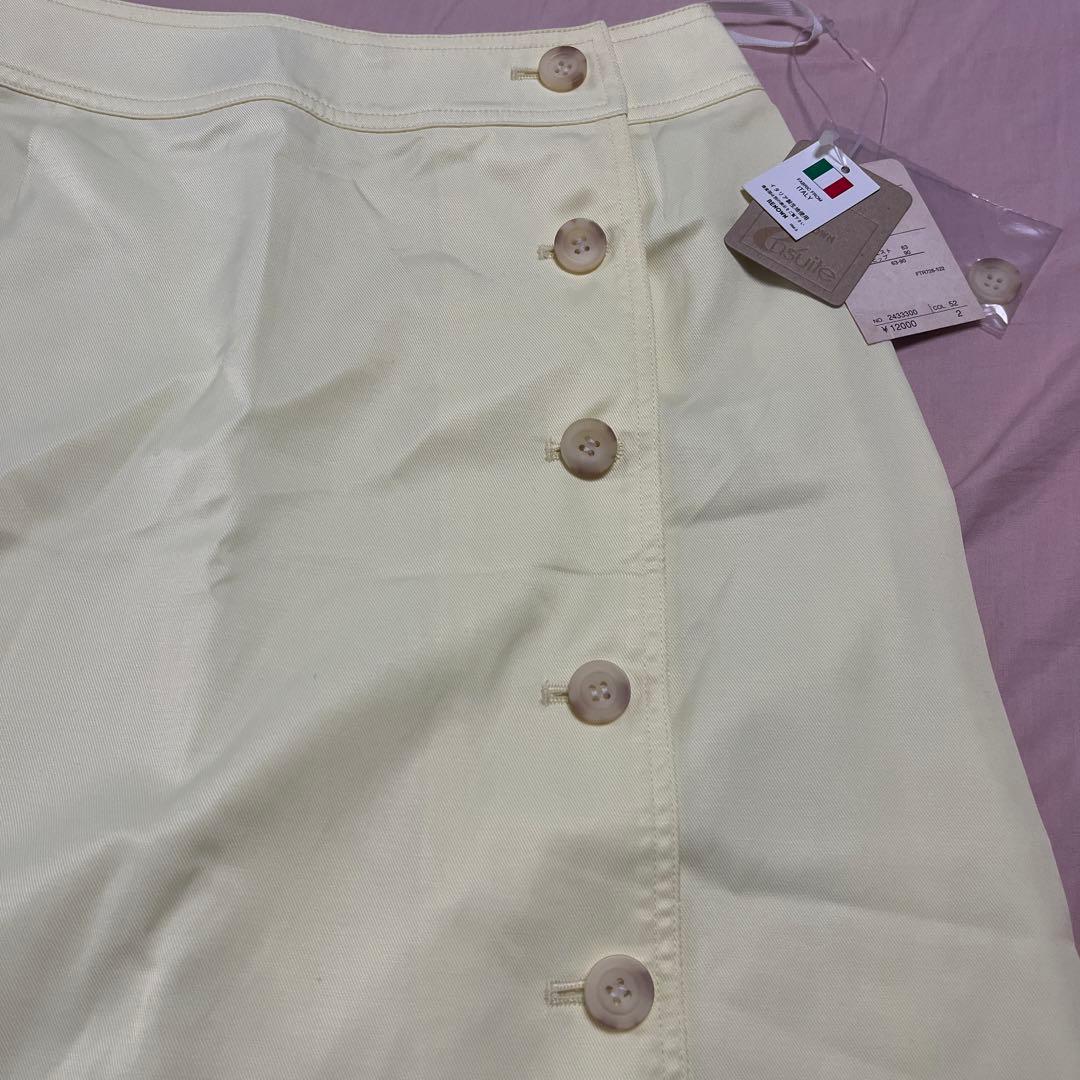 RENOWN ensuite ミニスカート　ゴルフ　テニス　スポーツ　イエロー