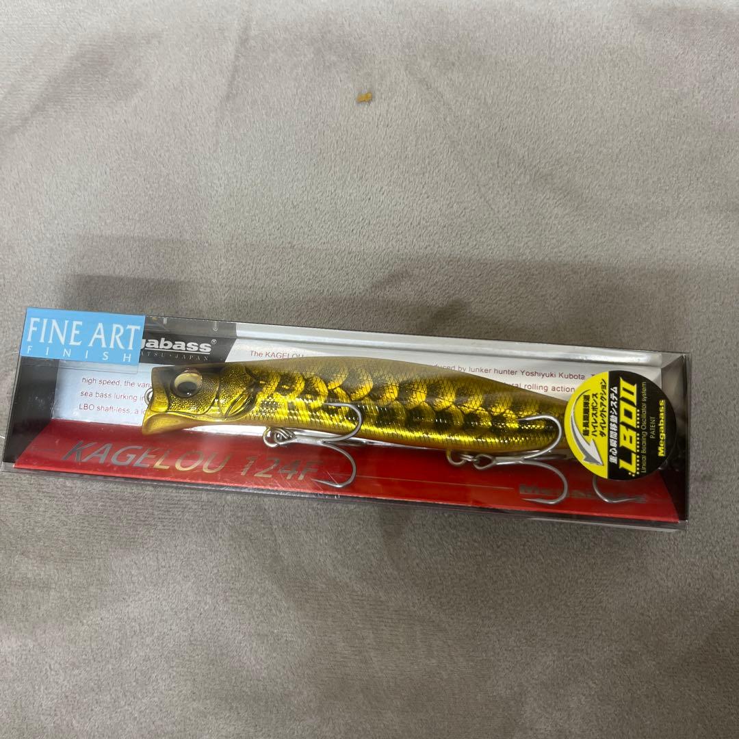 超値下げKAGELLOU 124F フローティングルアーKINSYACHI 限定