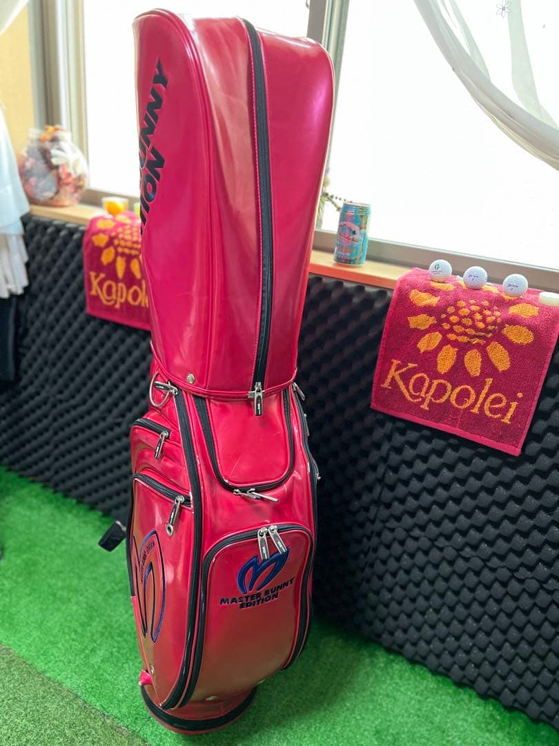 MASTER BUNNY EDITION キャディーバッグ レッド