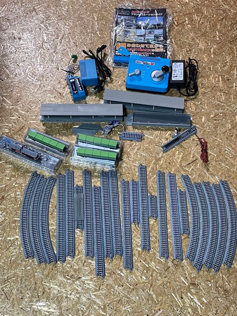 Nゲージ KATOレールセット DE10 貨物　信号機セット