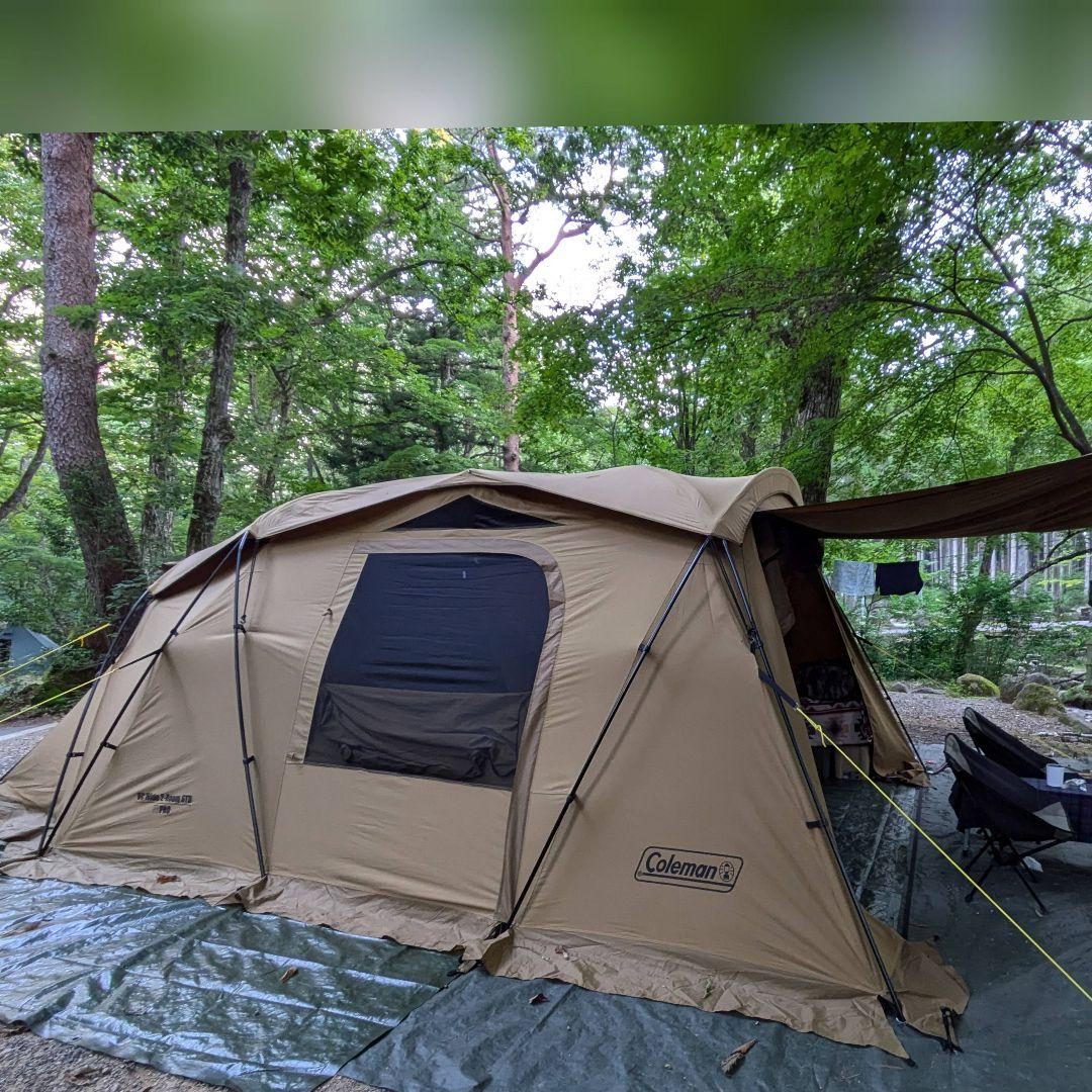 Coleman　VCワイド2ルームSTD　ティノピー用黒ポール付き