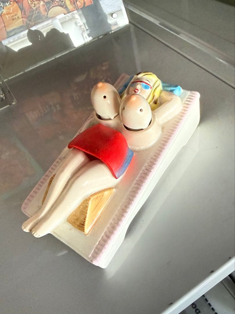 ラ*口様 1950s アンティーク　ヌード　ガール　ピンナップ　ソルト&ペッパー