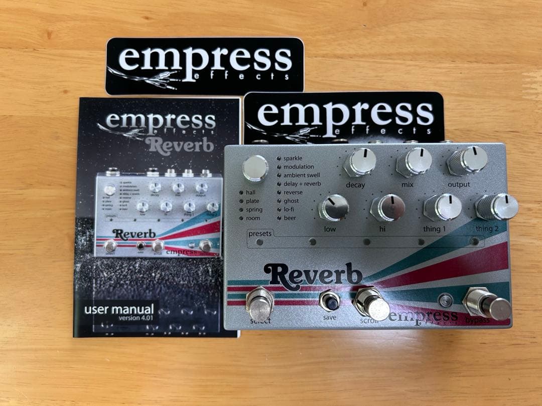 Empress Effects - Reverb(未使用に近い)