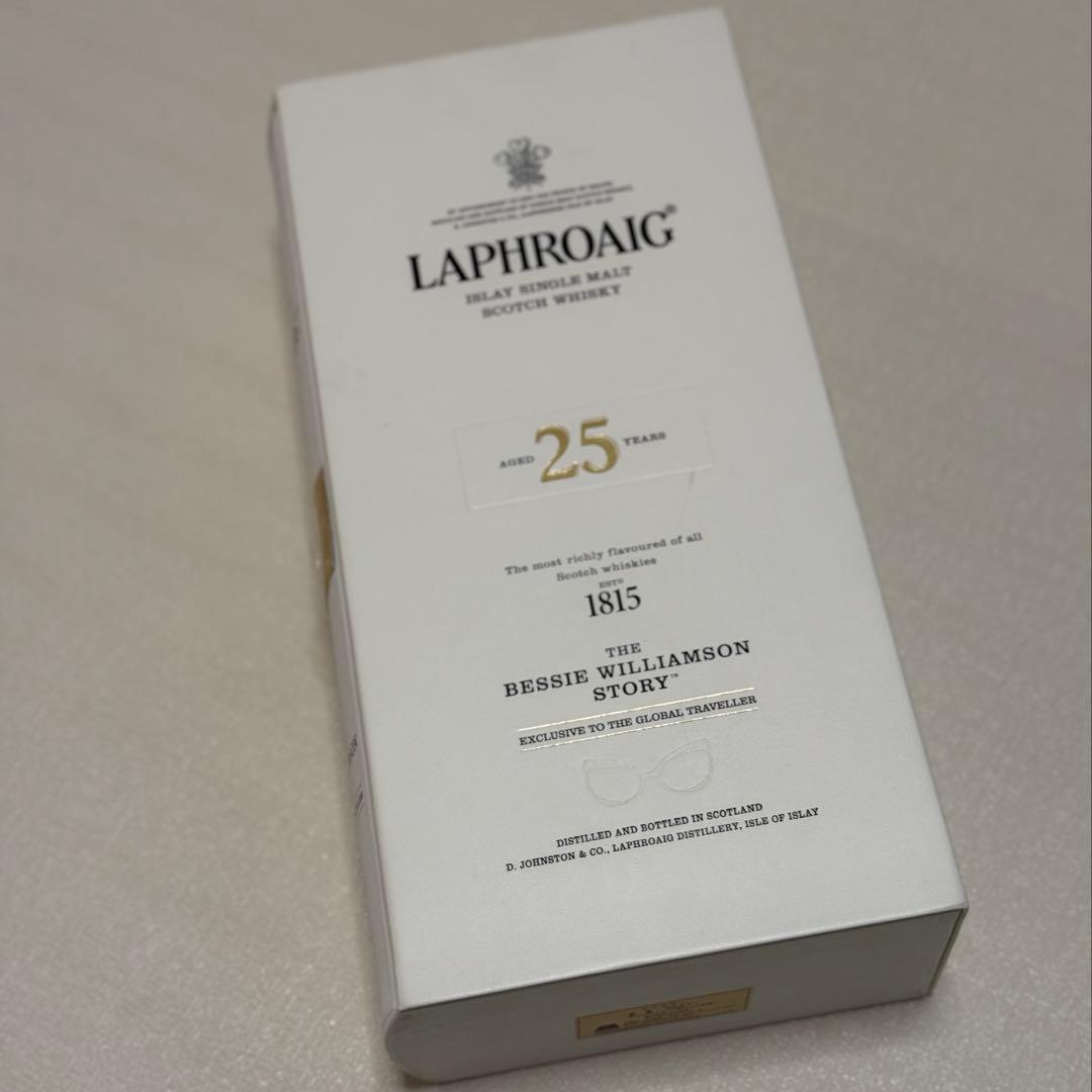 お値下げ中❗️新品未開封ラフロイグ25年並行 スコッチウイスキーLaphroaig