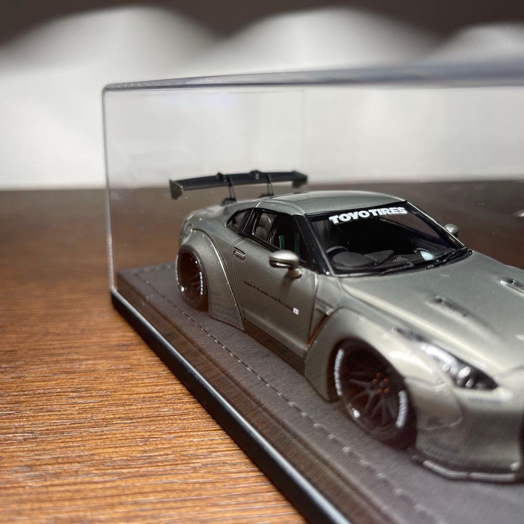 ミニカー ignition momel LB-WORKS GT-R R35 1/43