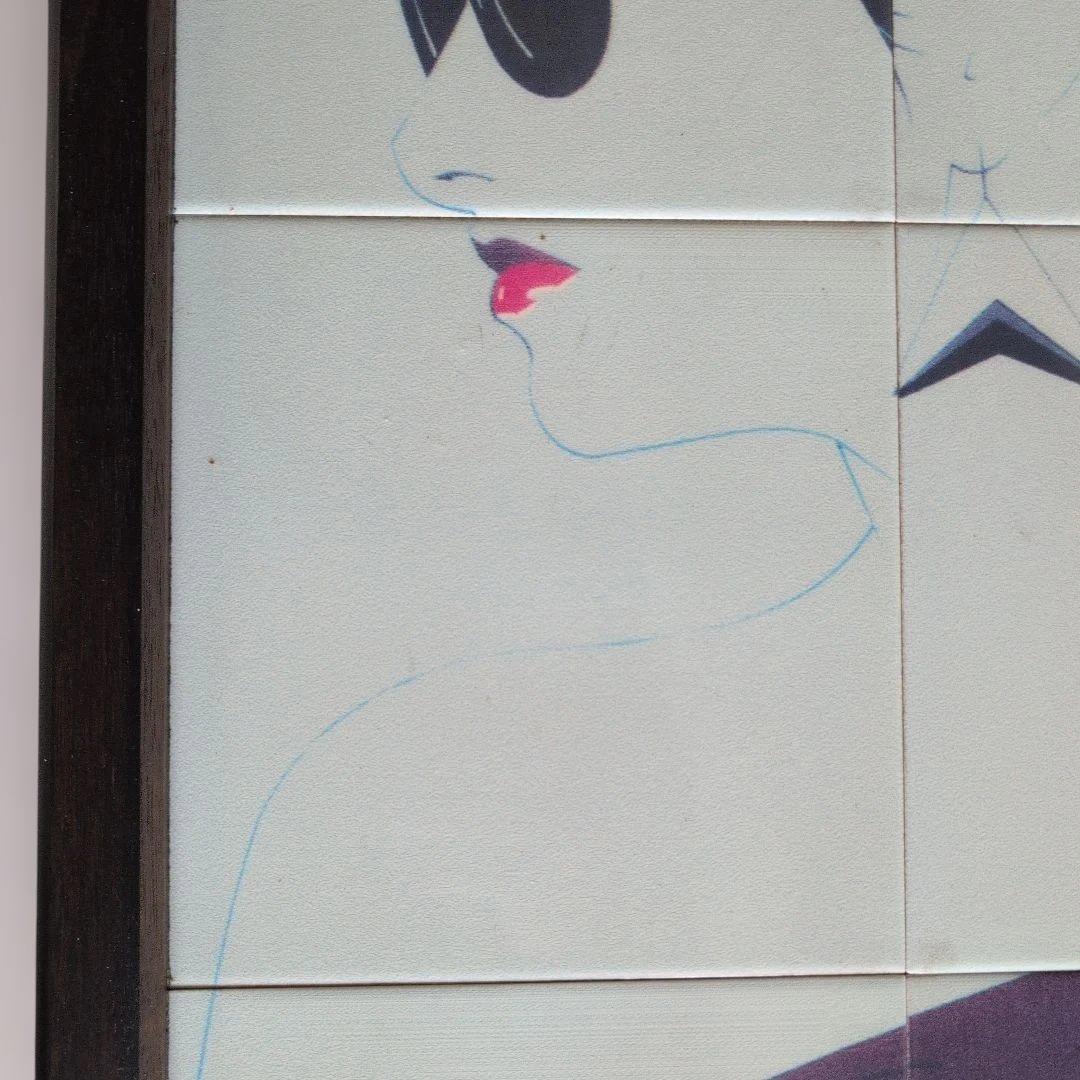 アンティーク　タイルアート　　　　　　モダンアート