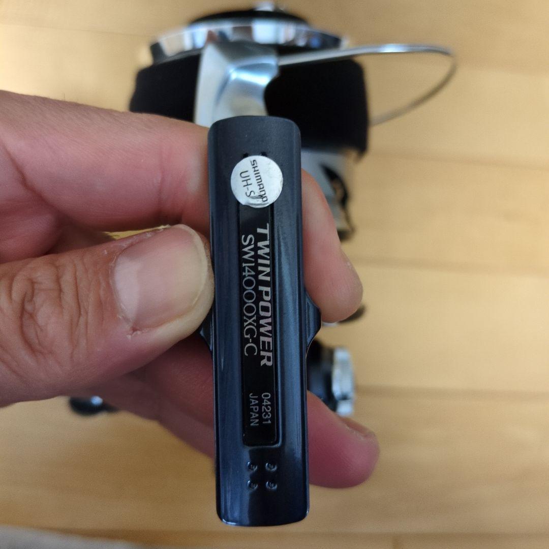 マ*ジ様 SHIMANO ツインパワーSW14000XG　袋、ノッター、スプール