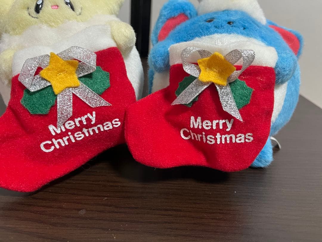 TOMY ポケモン マリル　トゲピー ぬいぐるみ　サンタ　クリスマス　初期