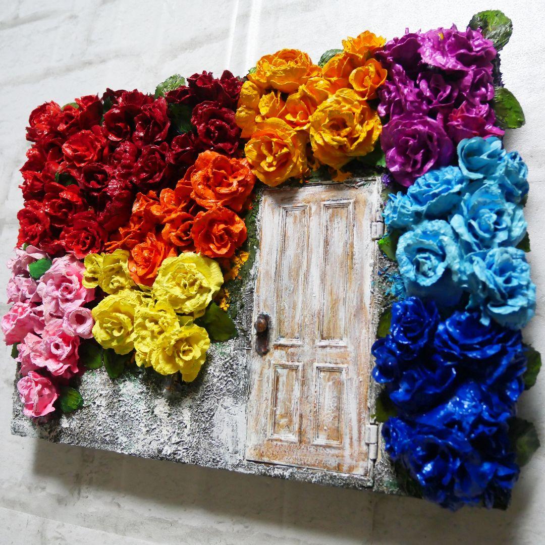 油絵 油彩 油彩画 絵 絵画【扉の先の世界】