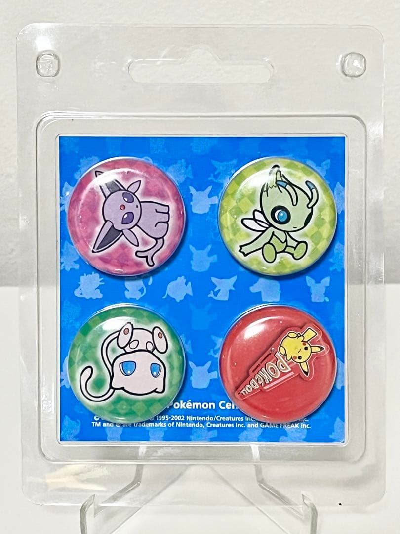 ポケモンセンター 2002年 ポケドール 缶バッジセット POKEDOLL