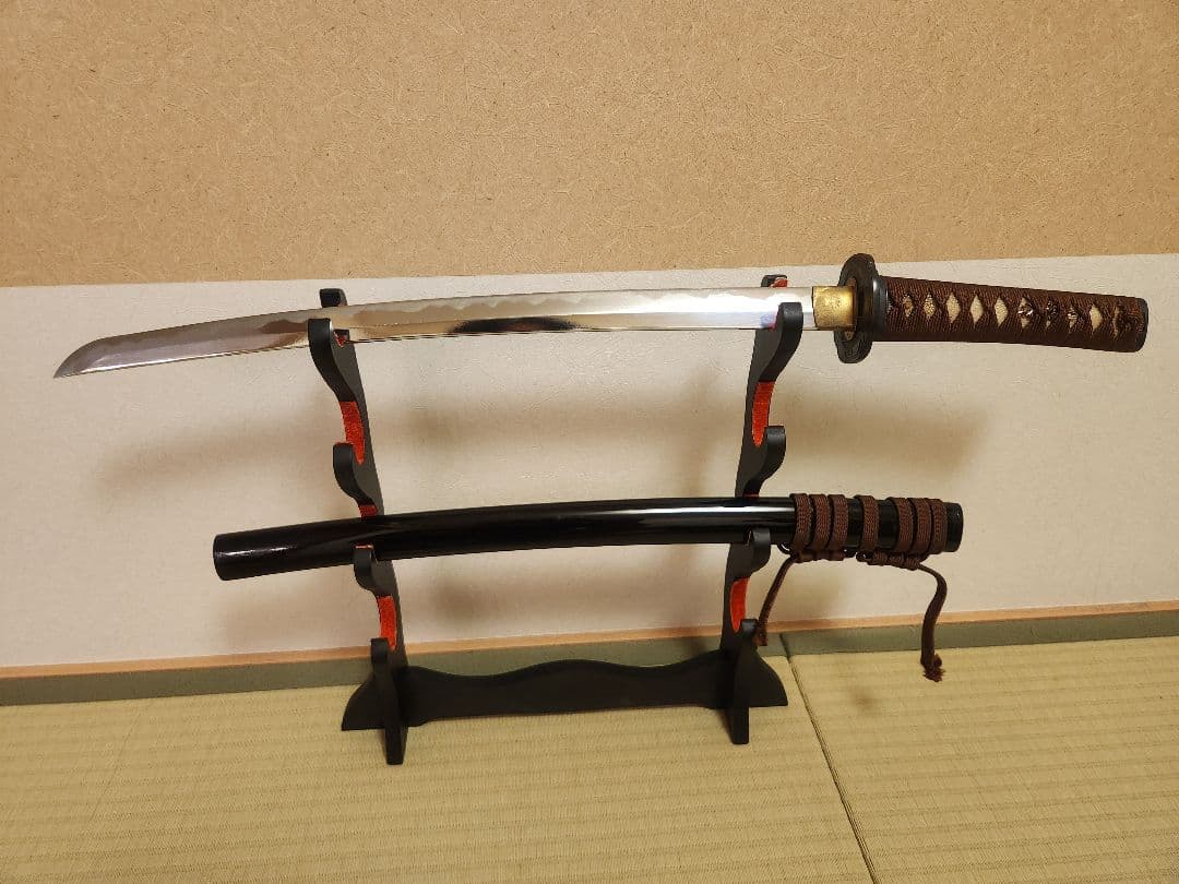 本漆塗 高級拵、脇差、模造刀