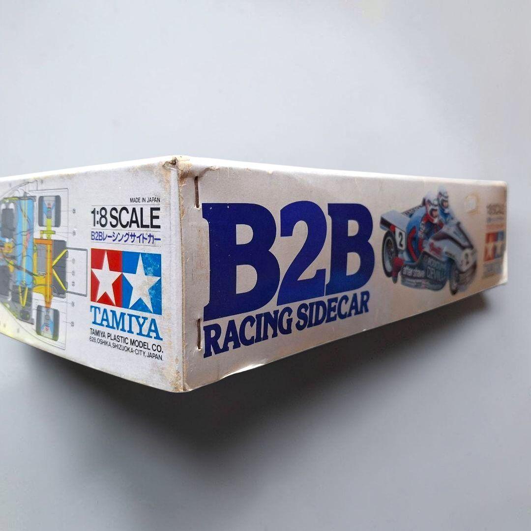 未組立 完品 絶版 TAMIYA B2Bレーシングサイドカー 1/8