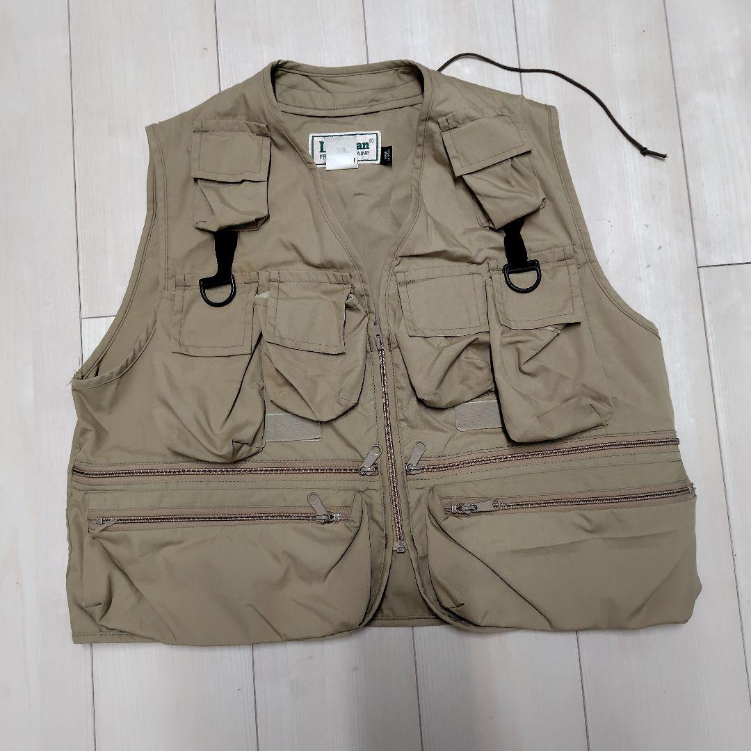 USA製 L.L.Bean Cameraman Vest フィッシングベスト