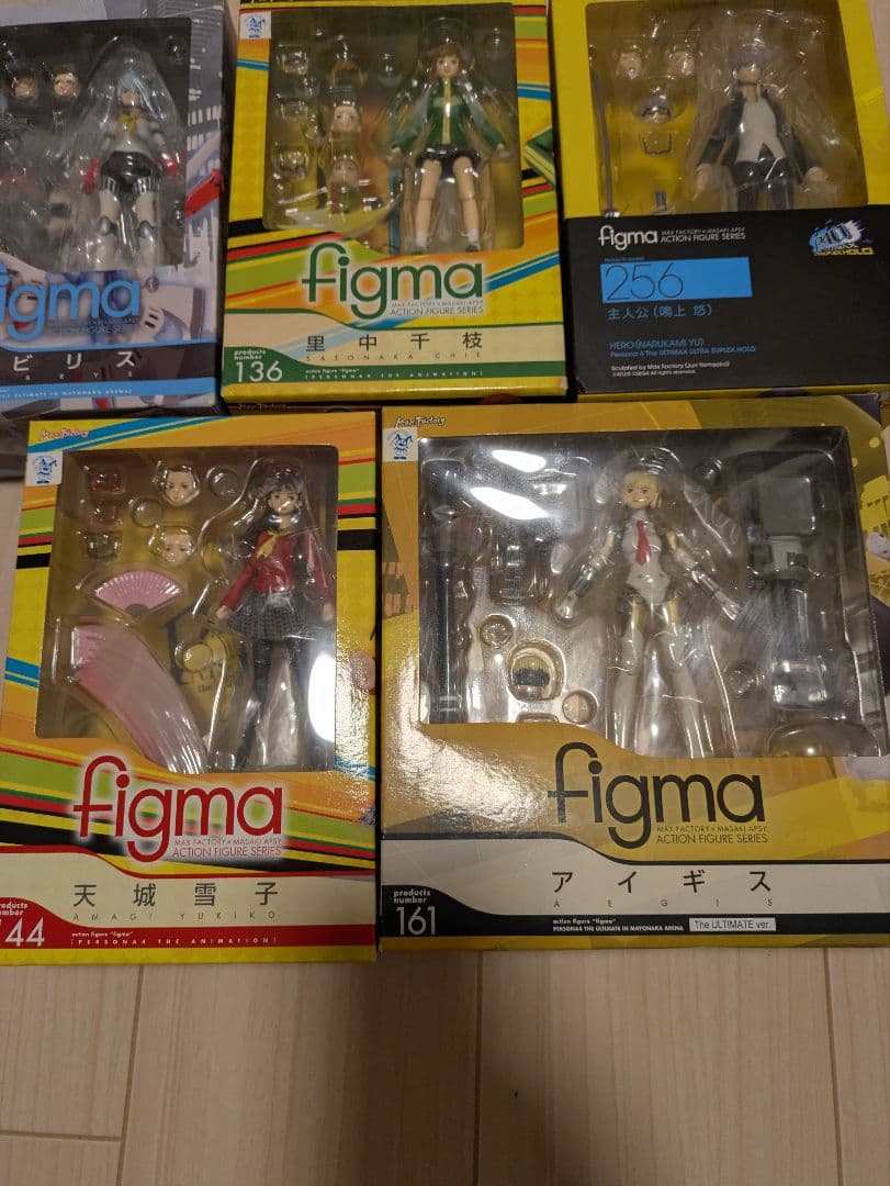 figma ペルソナ4 フィギュア 5体セット