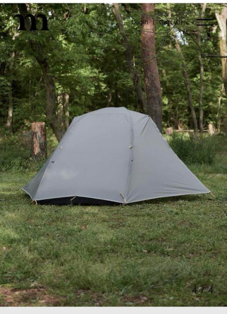 テント・タープ muraco RAPIDE X1-2P GREY