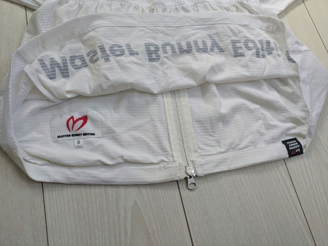 MASTERBUNNYEDITION フード付きメッシュジップジャケット S