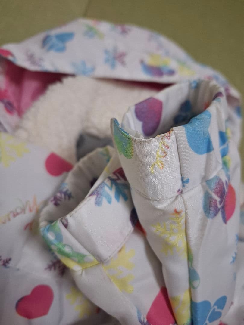 Disney ミニー スキーウェア グローブ、新品ゴーグルセット サイズ調整