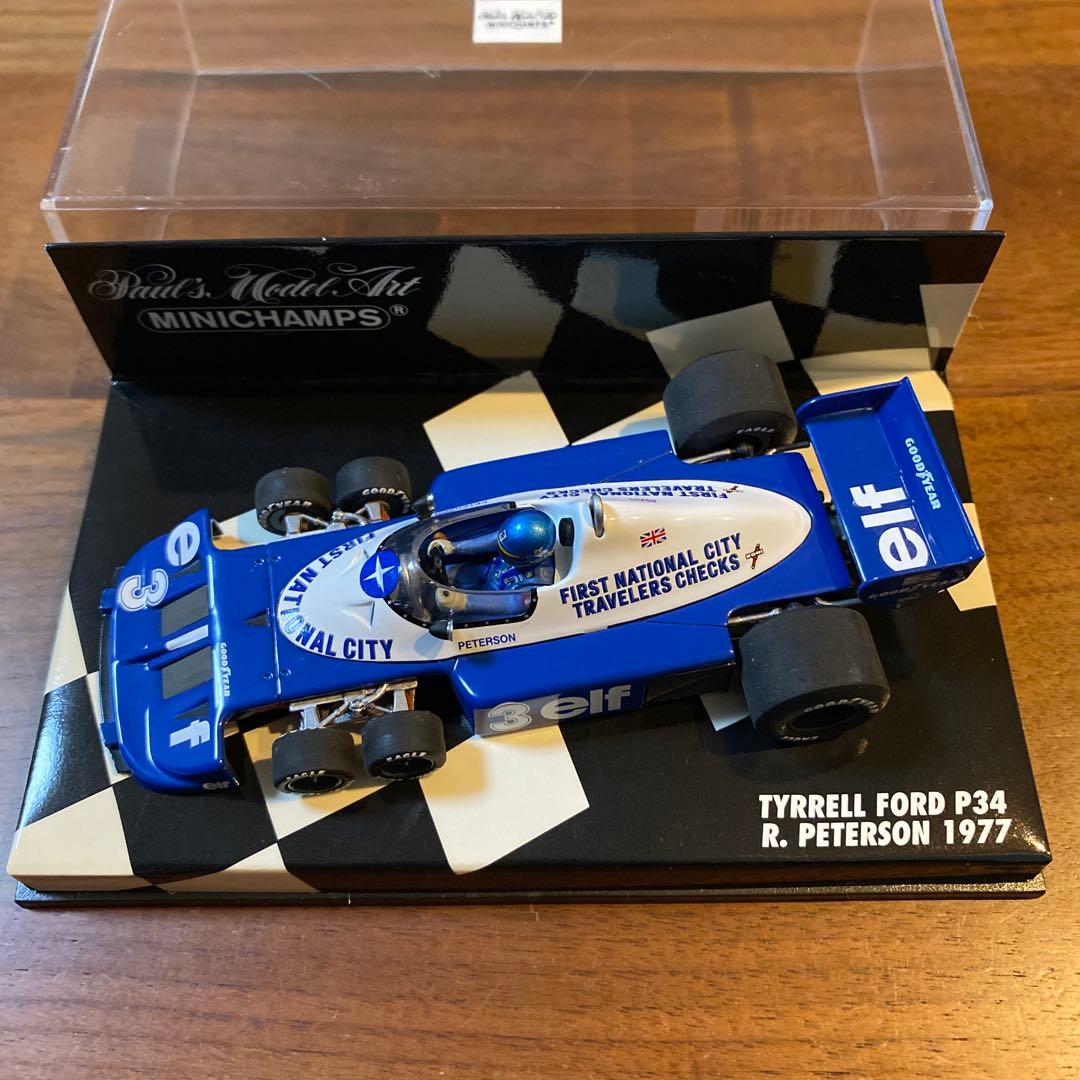 ロニー・ピーターソン ティレル フォード P34 6輪車 1977年 ／ F1