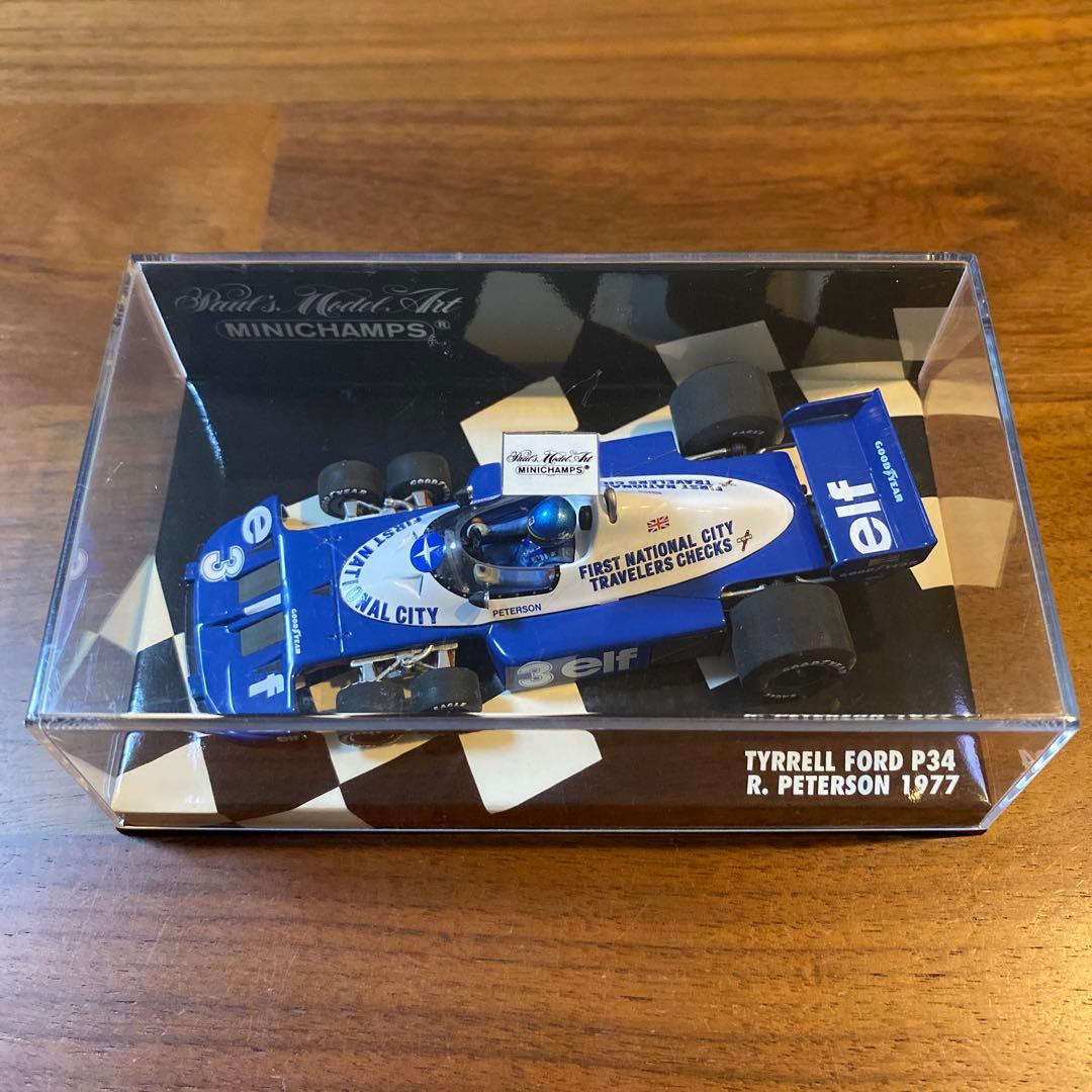 ロニー・ピーターソン ティレル フォード P34 6輪車 1977年 ／ F1