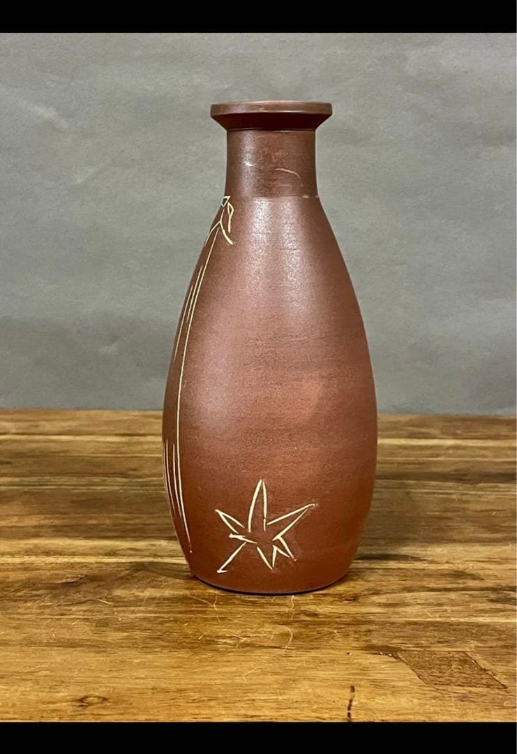 豊山窯 今井政之 象嵌傘花瓶 裏千家十五代鵬雲斎書付 共箱 しおり 京焼 茶道具