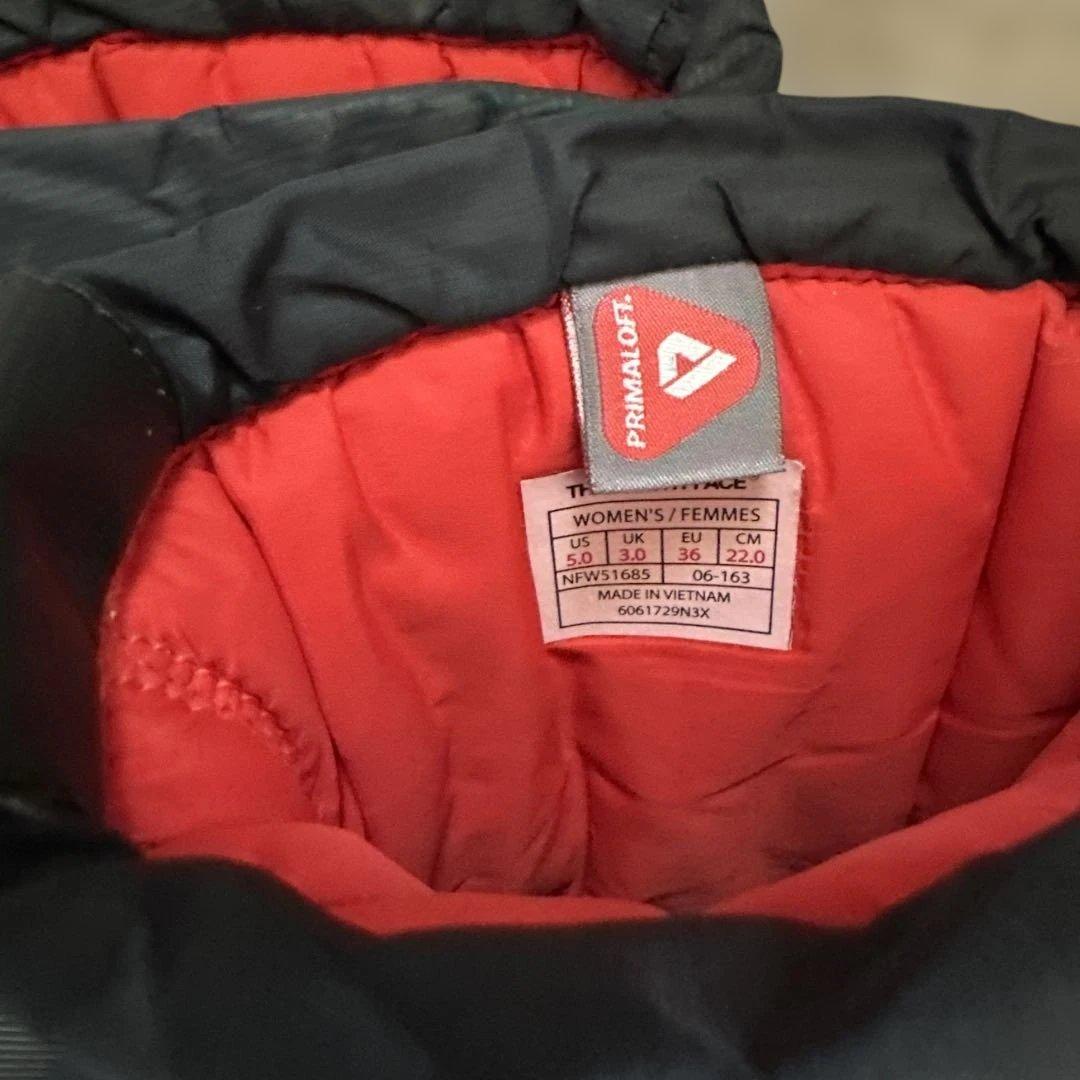 NORTH FACE スノーブーツ 22㎝　ヌプシブーティーウォータープルーフ