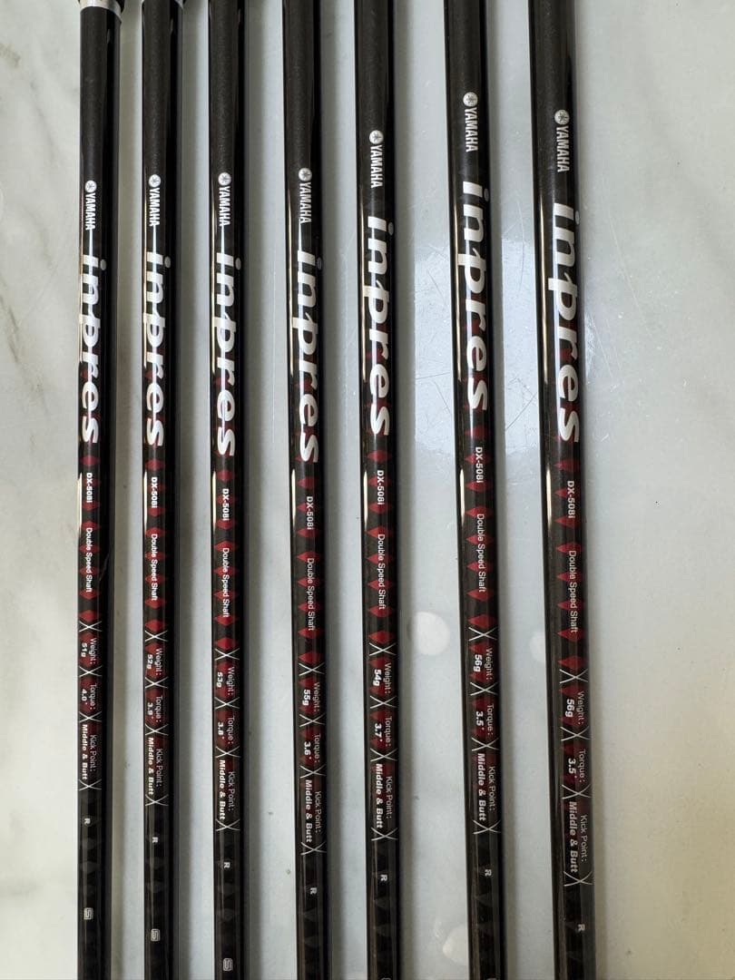 YAMAHA インプレスX アイアンセット 7本