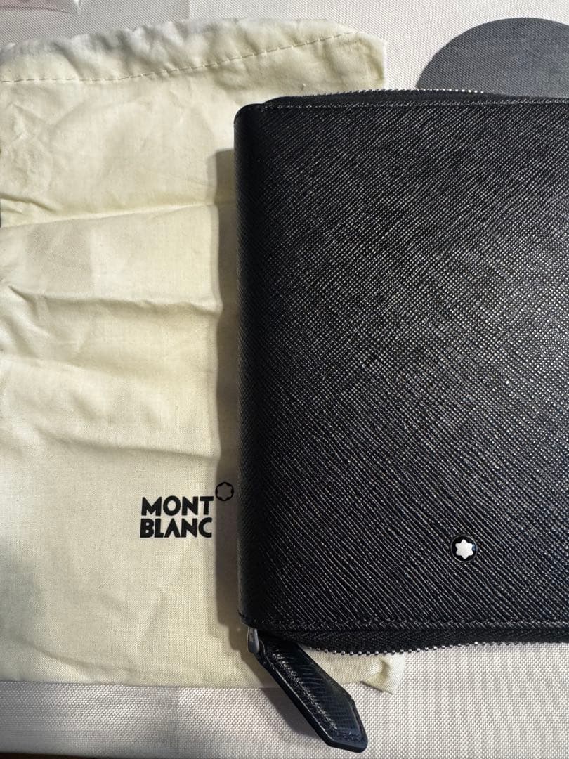 モンブラン　mont blanc ジップ式ペンポーチ サルトリアルレザー 5本用