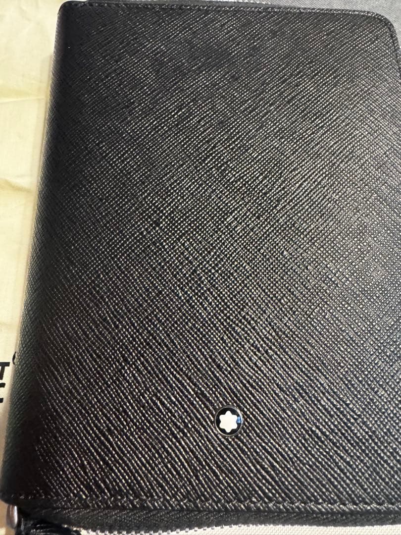 モンブラン　mont blanc ジップ式ペンポーチ サルトリアルレザー 5本用