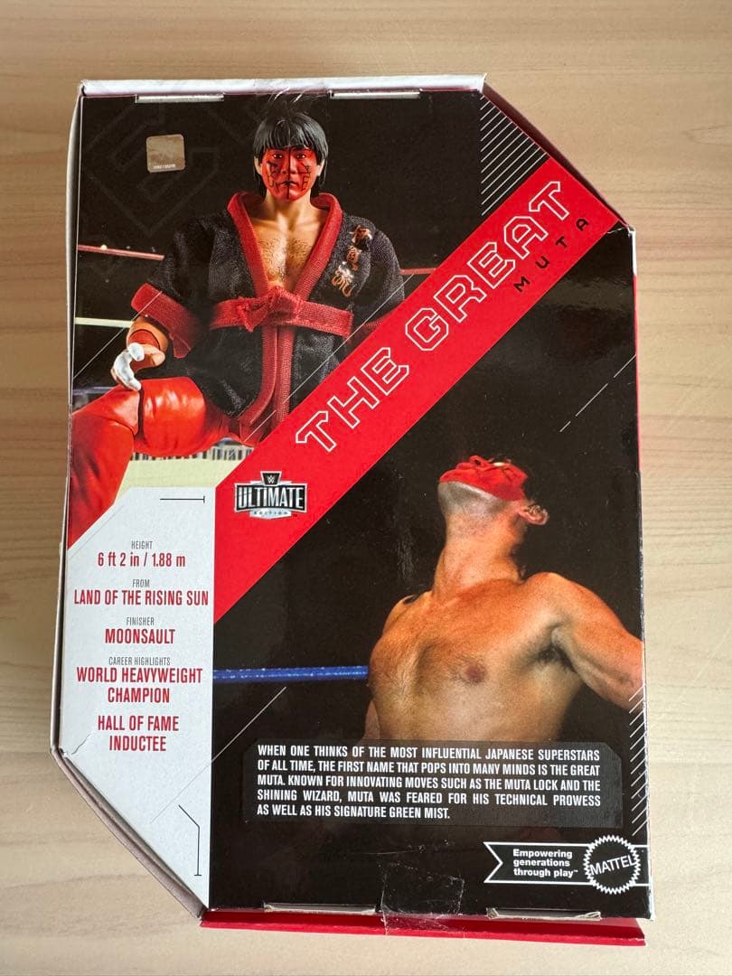グレート・ムタ WWE フィギュア 新品未開封 海外直輸入