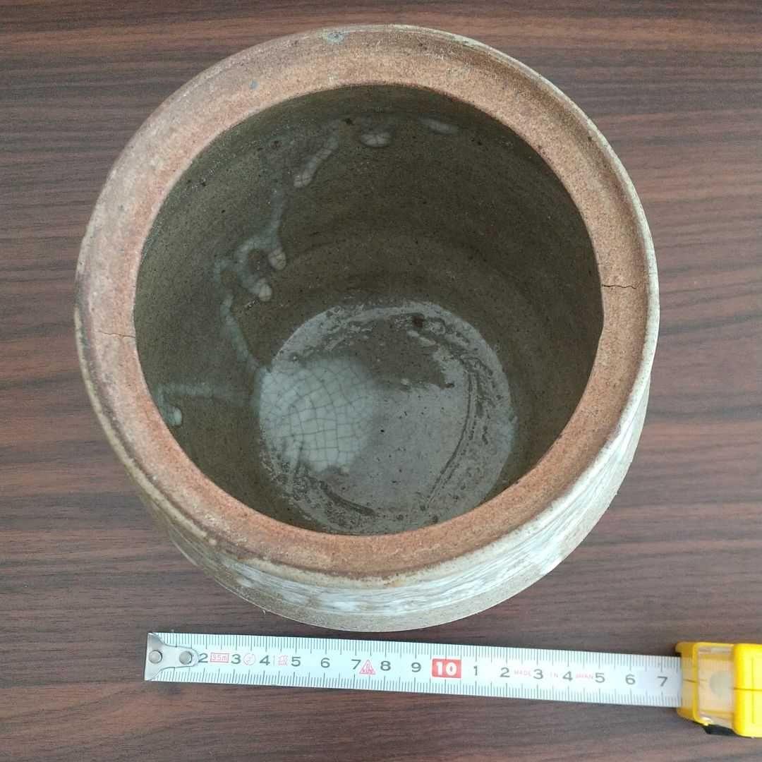 茶道具 三島水指 木箱入り 骨董品 アンティーク