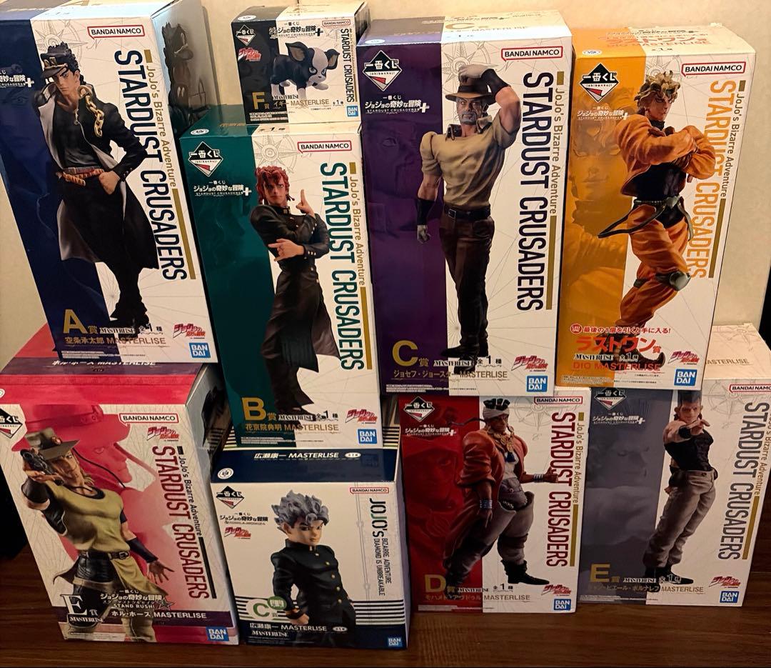 一番くじ　ジョジョの奇妙な冒険　フィギュア　下位賞付き