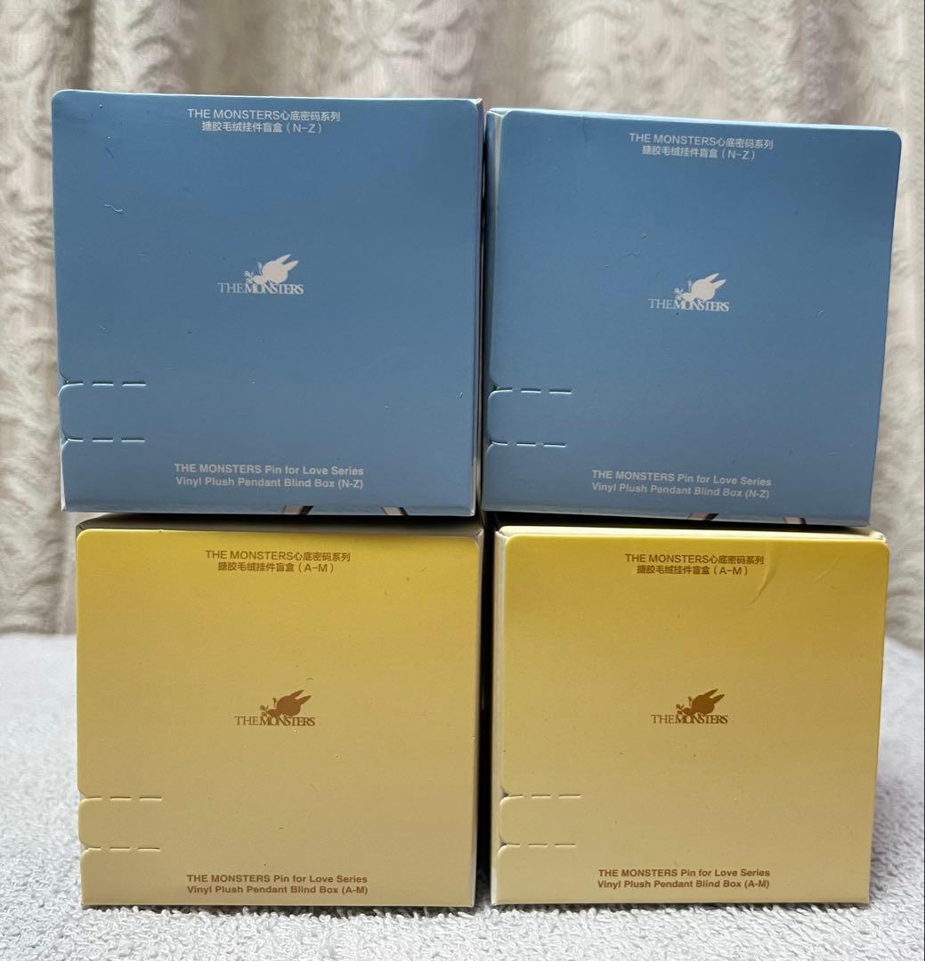 正規品 未開封 ラブブ イニシャル PINFORLOVE 4箱セット Ａ