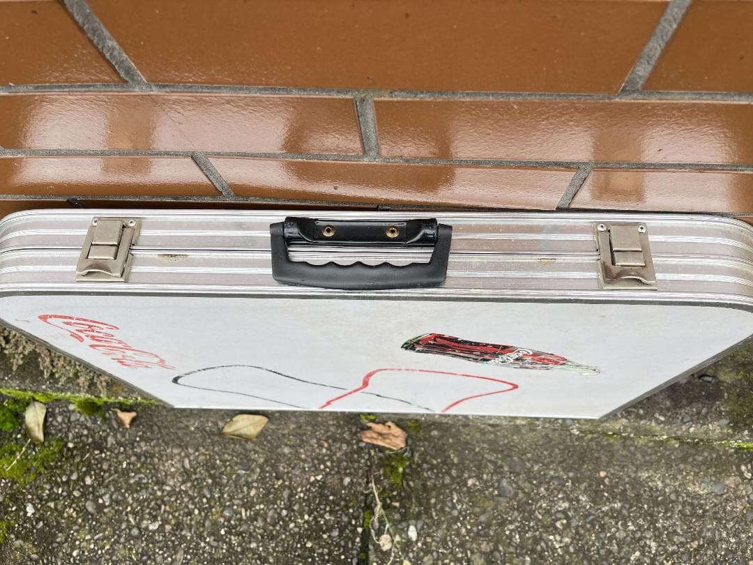 希少！ 【コカ・コーラ】 アウトドア？折畳式テーブル 高さ約３２㎝