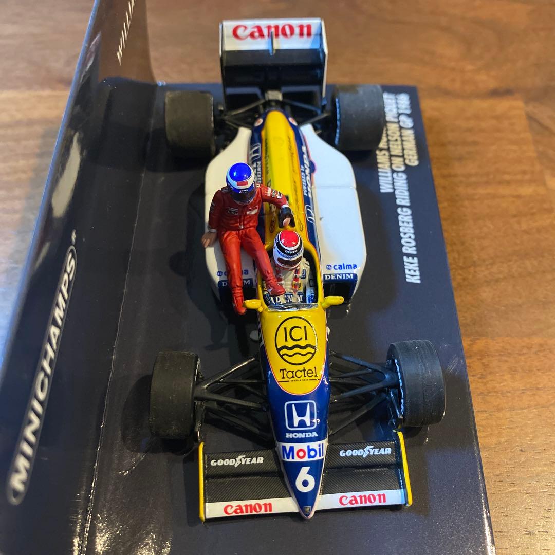 ケケ・ロズベルグ ライドオン ネルソン・ピケ ウィリアムズ ホンダ FW11