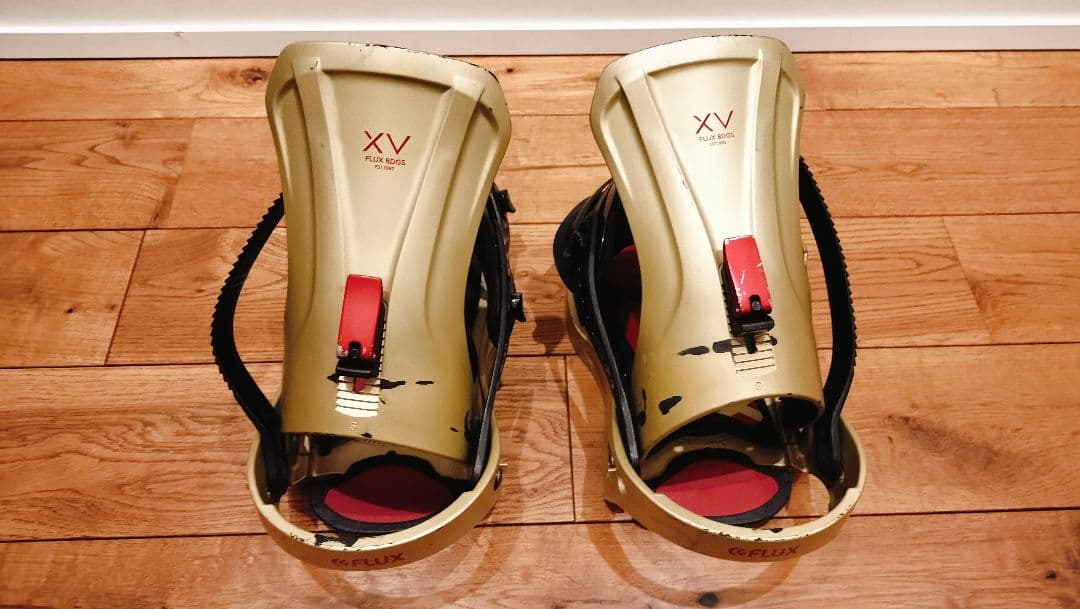 FLUX XV ビンディング ゴールド/ブラック　S サイズ