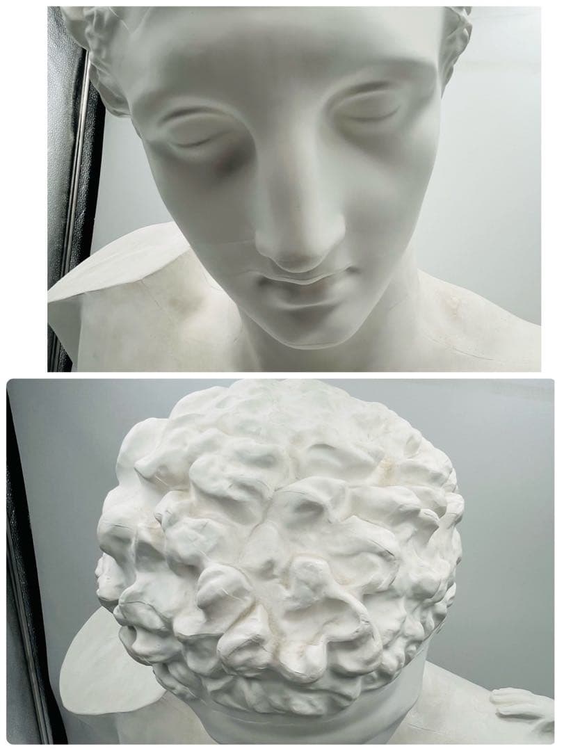 【良品】 ヘルメス 石膏像 Yokohama Oka 製 高さ約80㎝