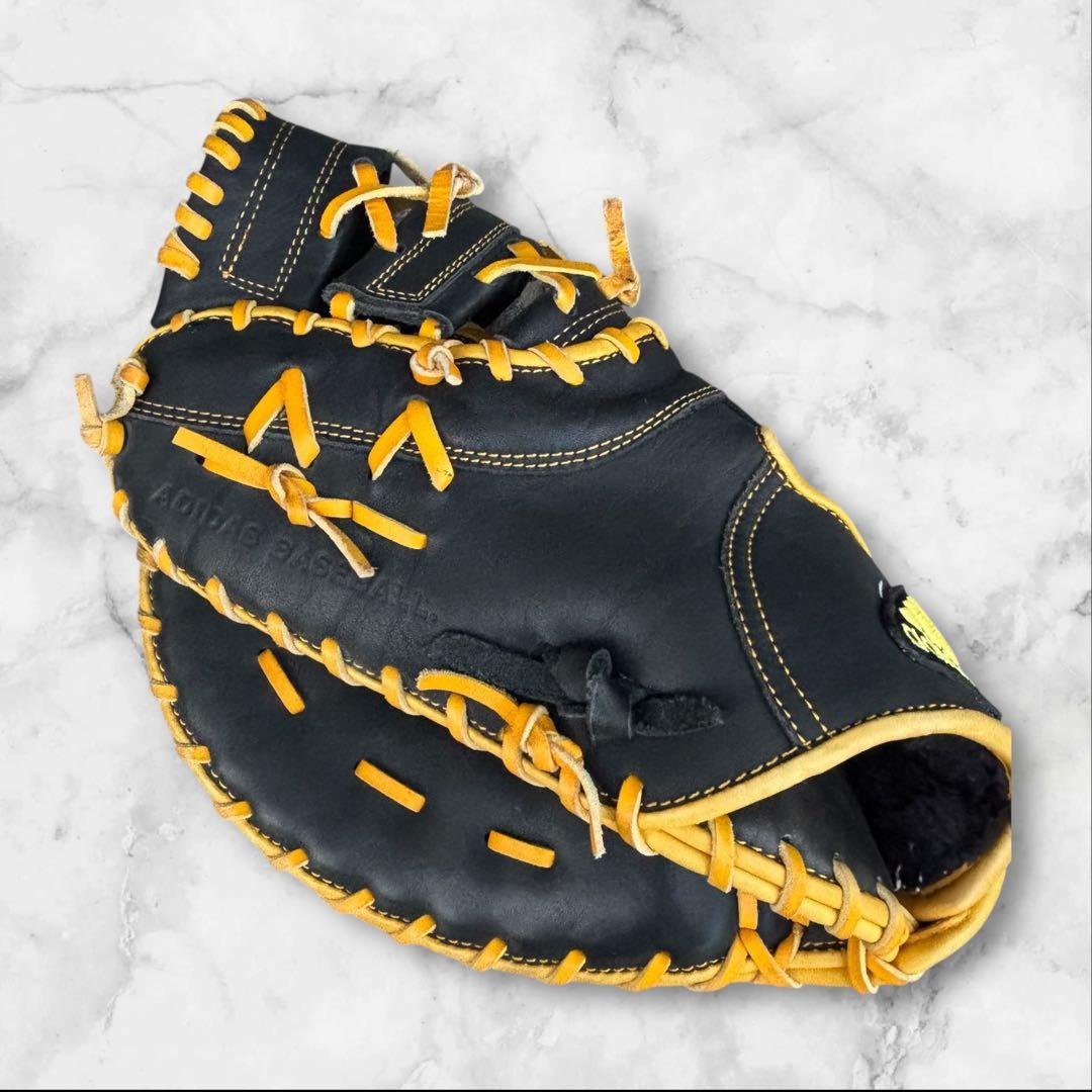 【希少カラー】左利き用 adidas 軟式ファーストミット