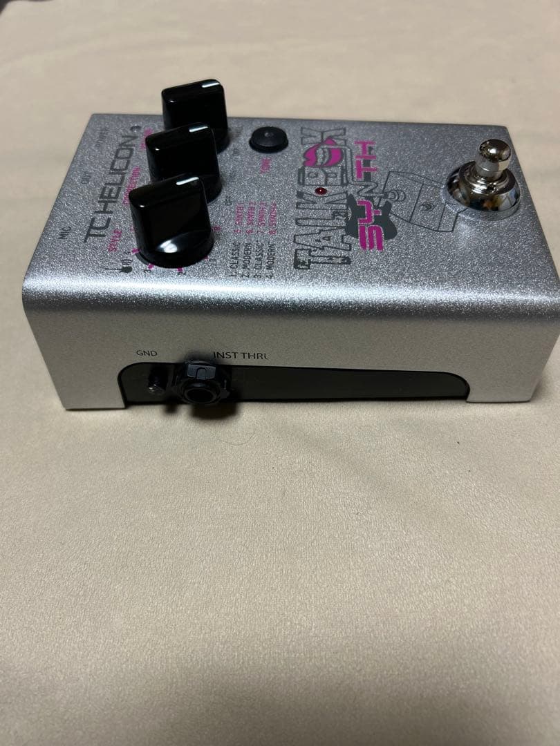 TC Helicon TalkBox Synth 本体と付属品　オプションコード